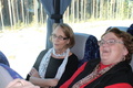 Linja-autossa oli tunnelmaa.